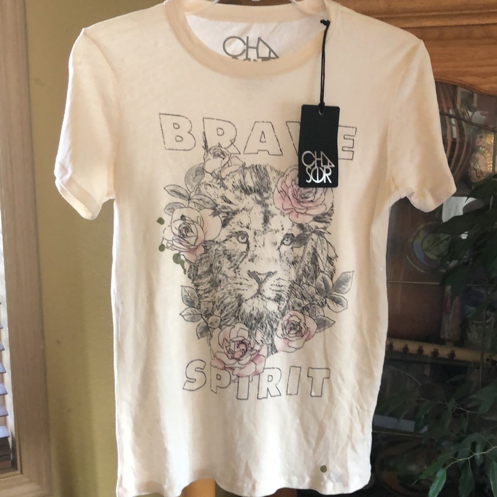 Chaser Brave Spirit Tee shirt sleeve Size Small - Picture 3 of 14